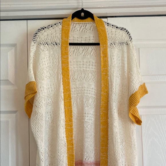 Multicolor Open-Front Cardigan - Picture 2 of 8